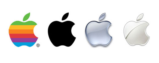 Apple's iconic logo is instantly recognisable without the name. "It embodies all the company's principles," says Benson